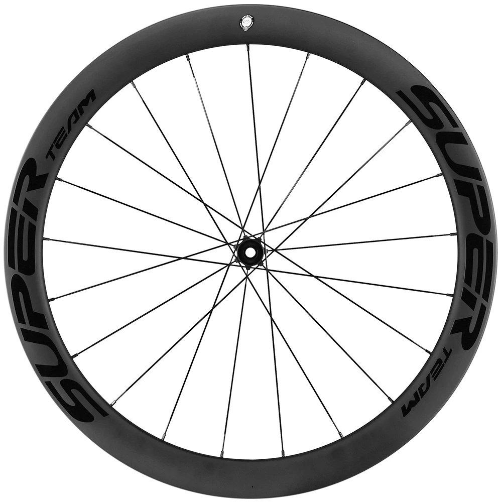 SUPERTEAM Carbon-Rennrad-Laufradsatz 700C Scheibenbremse 50mm Tubeless – Bild 2