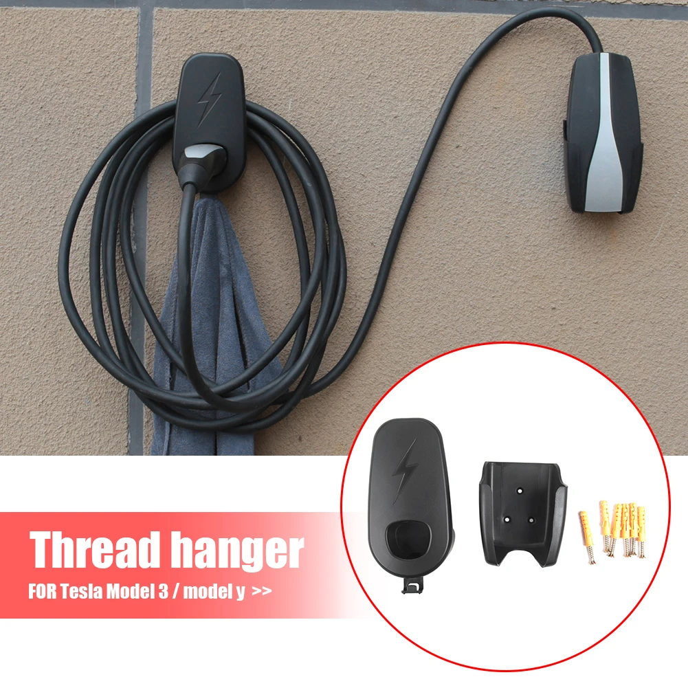 Auto ladekabel halterung für Tesla Modell 3 y Zubehör Wand halterung – Bild 3