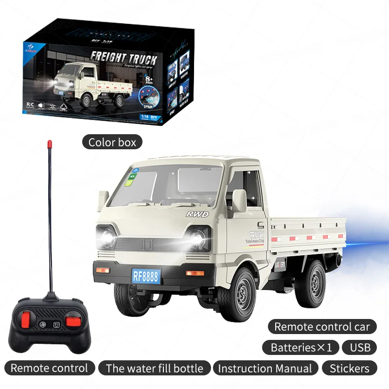 Maßstab 1:16, 4×4 RC-Auto K31, 2,4 G, ferngesteuerter Klettertruck aus Legierung, elektrisches