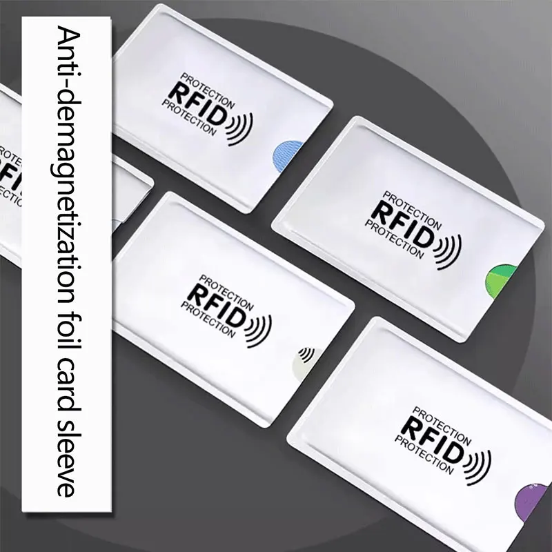 Diebstahlschutz für RFID-Kreditkarten, Blockierende (10 Stück) – Bild 2