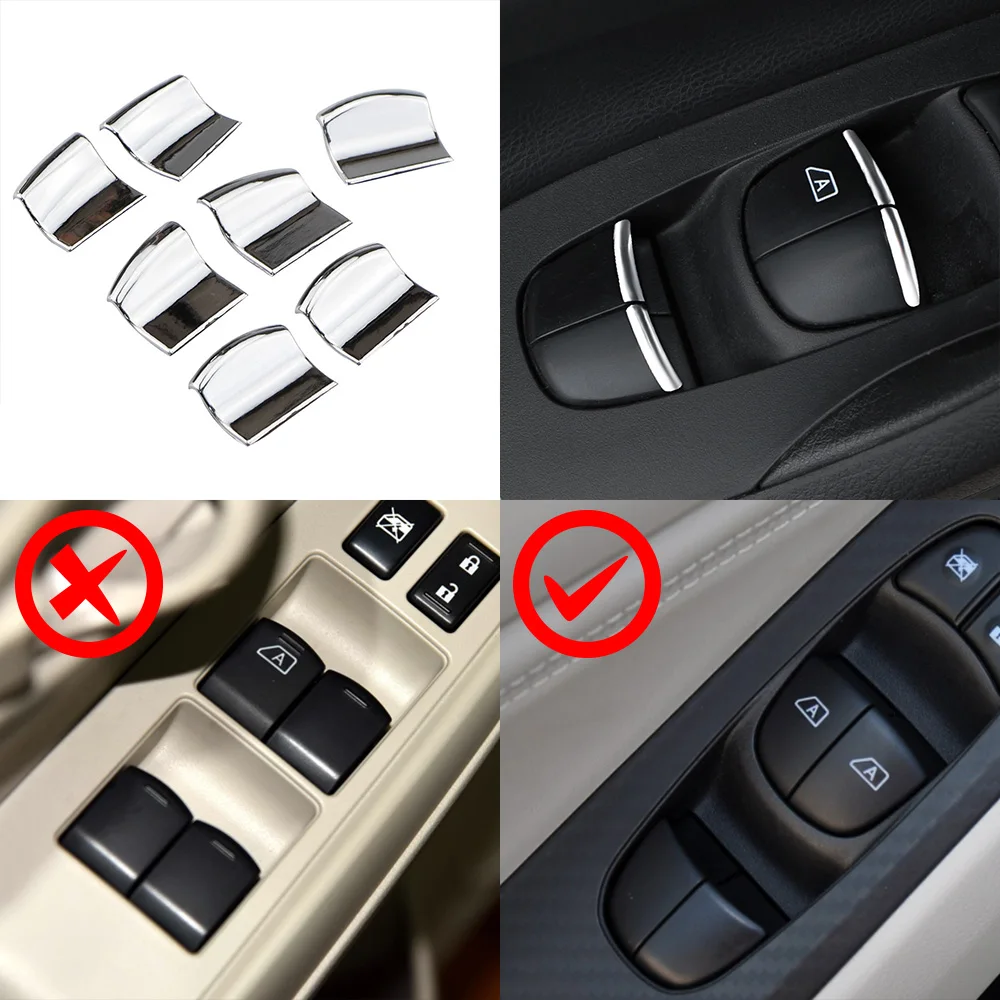 Autofenster-Lift-Zierabdeckung für Nissan X-Trail T32 Altima Qashqai – Bild 2