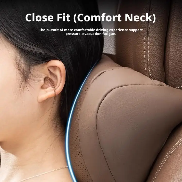 Universelles Auto-Sitzkopfstützen-Nackenkissen, 3D Ergonomische – Bild 2