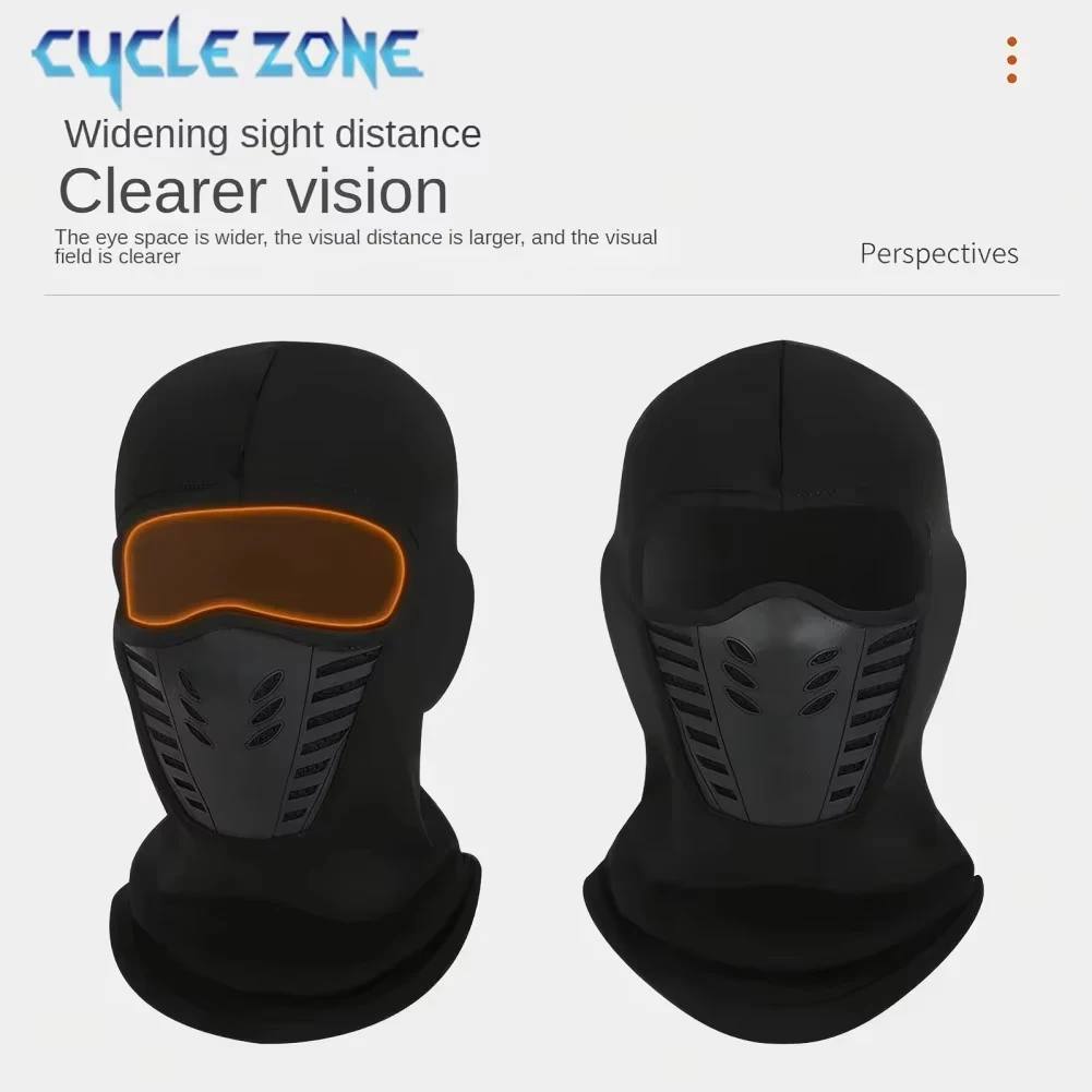 Winter Outdoor Radfahren Vollgesichtsmaske Winddicht Staubdicht Warm – Bild 2