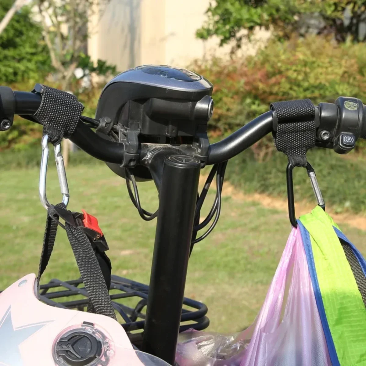 Motorrad-Hängehaken mit Schlosshaken für Autocycles, Fahrrad – Bild 3