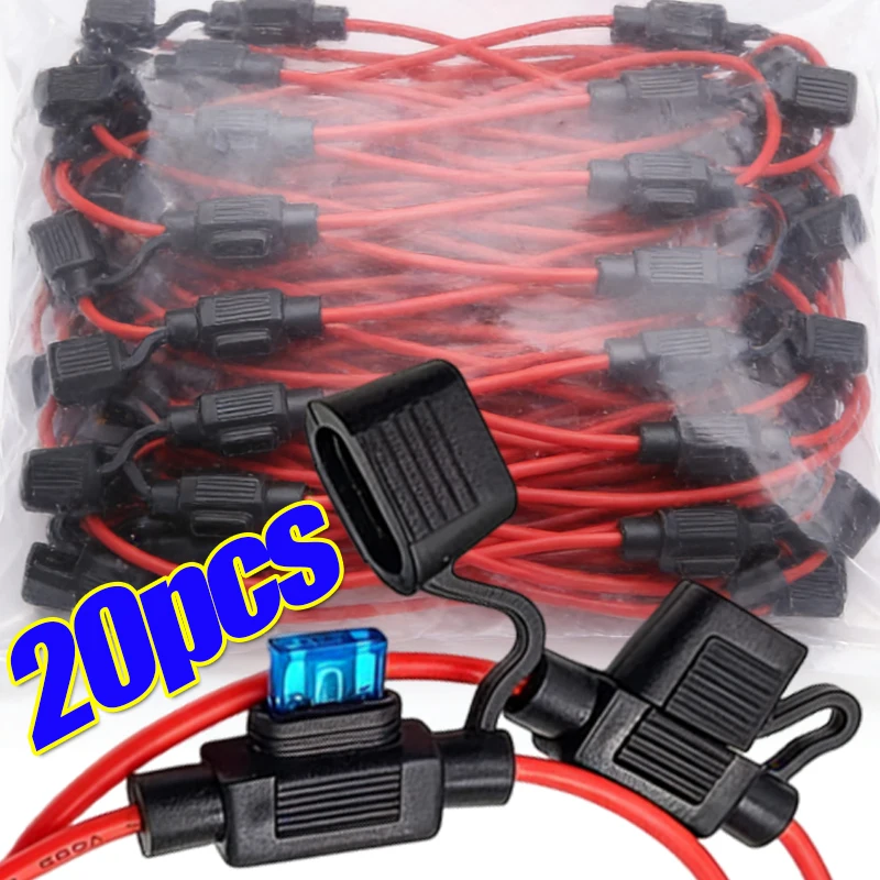 12V 30A mit Sicherungen Blade Wire Cutoff Switch Sockel Automotive Sicherungssteckdose Auto Mini Blade