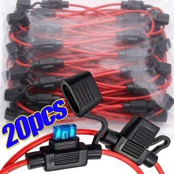 12V 30A mit Sicherungen Blade Wire Cutoff Switch Sockel Automotive Sicherungssteckdose Auto Mini Blade