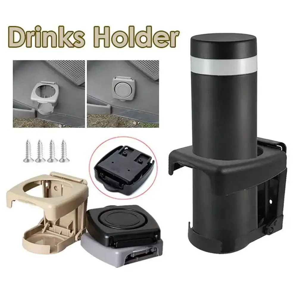 Universal Klapp Auto Tasse Halter Schwarz Getränkehalter – Bild 3