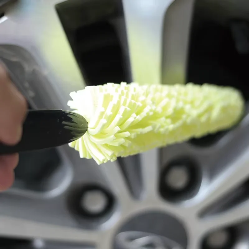 Auto-Radbürste, Felge, Reifendetails, Automobilpflege, Motorräder – Bild 4