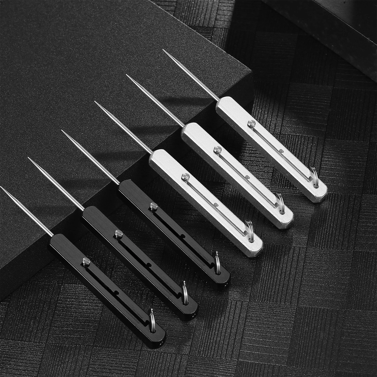 Tragbare Titan Zahnstocher Tasche Zahnstocher Metall Zahnstocher – Bild 5