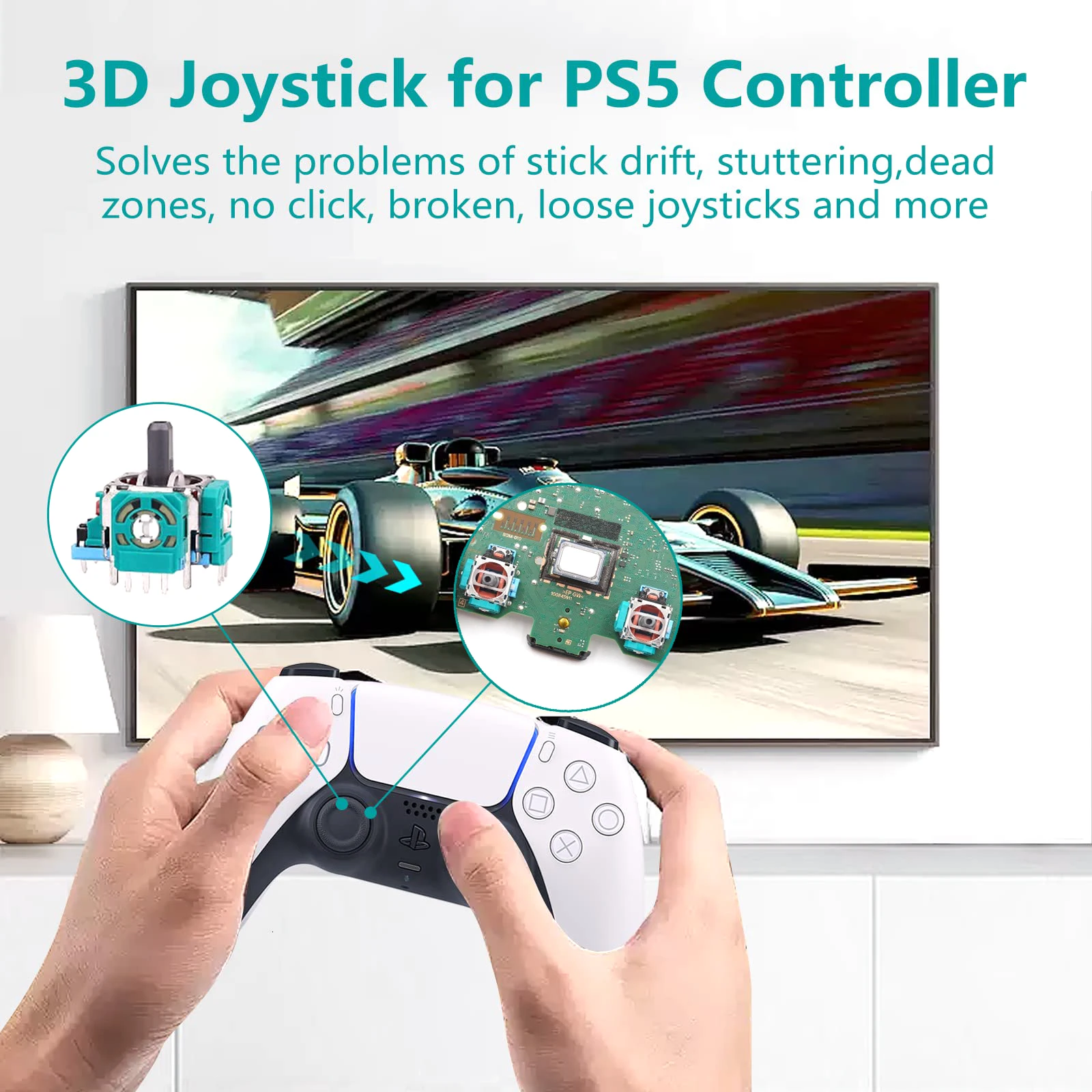 Joysticks Ersatz für Playstation 5 DualSense PS5 Controller – Bild 3