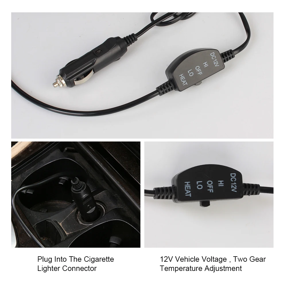 12V Elektrische Sitzheizung Warm Halten Winter Haushalt Kissen – Bild 3