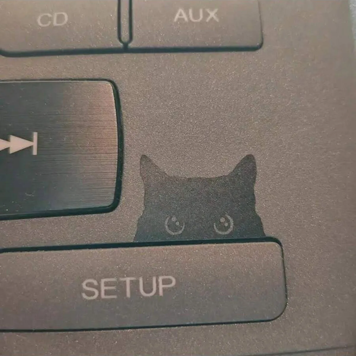 Katzen-Peeker-Aufkleber, Auto-Aufkleber, Schwarzer – Bild 6