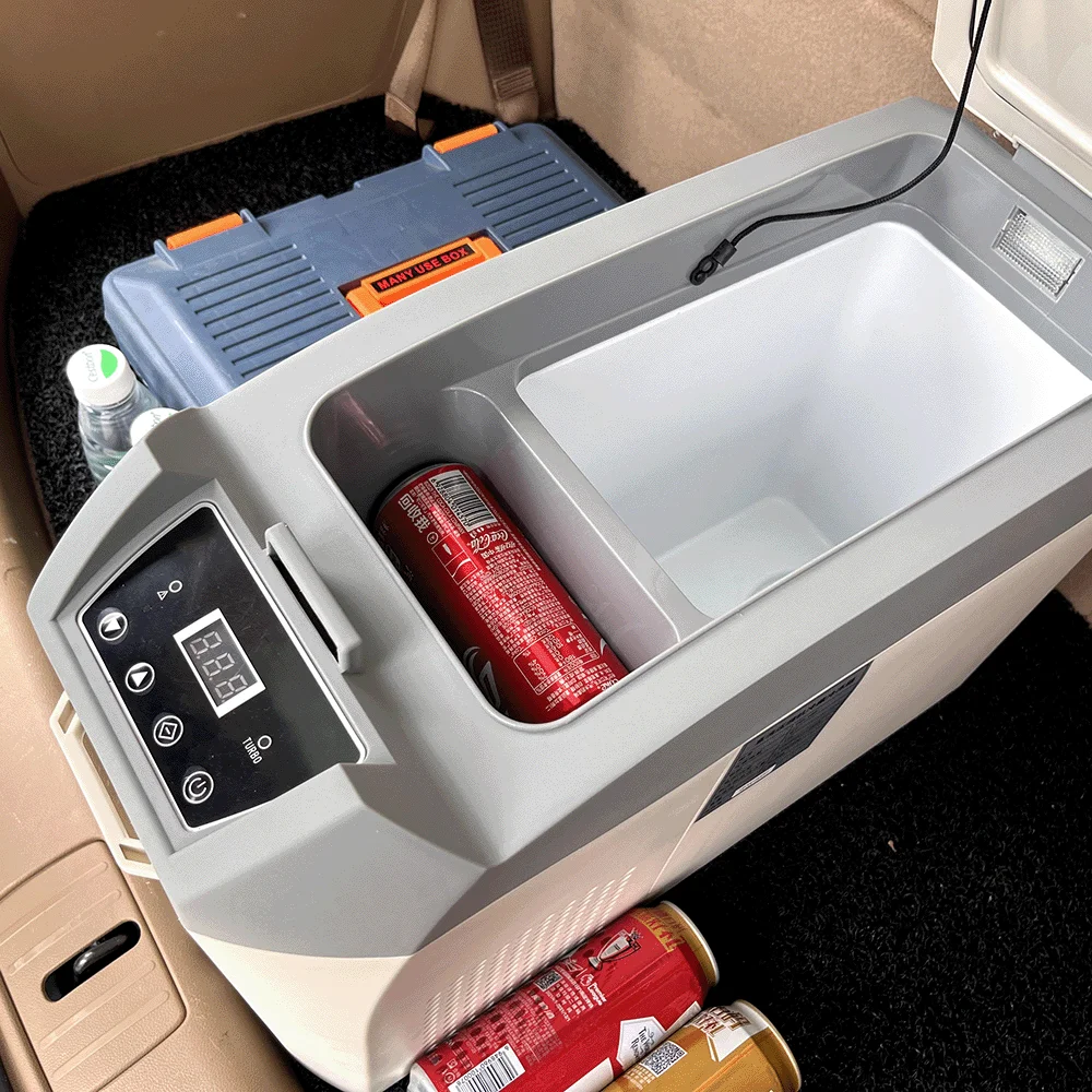 Design Auto-Kühlbox mit Kompressor 12/24 Volt, 16,5L Mini-Kühlbox – Bild 6