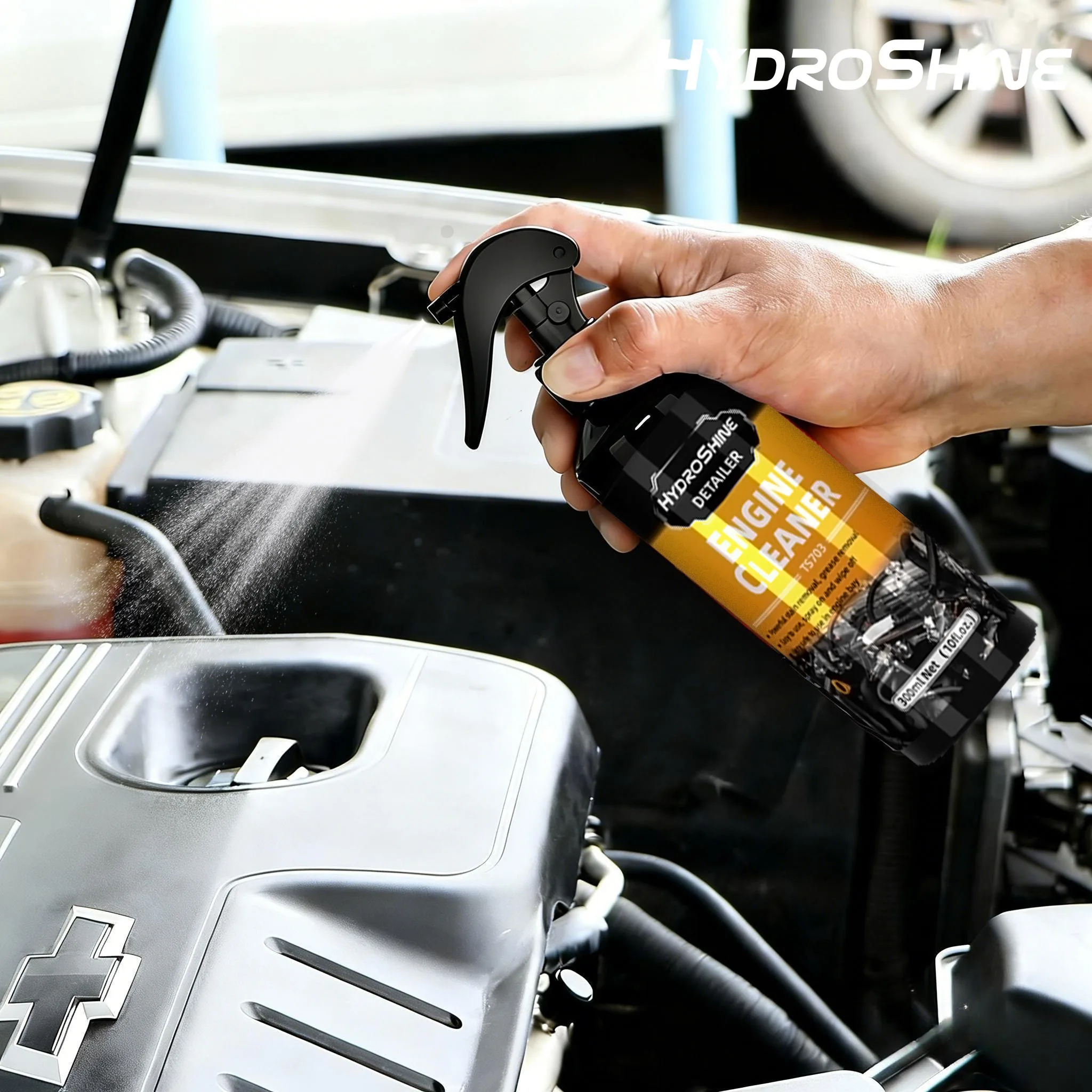Hydroshine Engine Bay Cleaner Care Heavy Oil Dust Clean Spray – Bild 2
