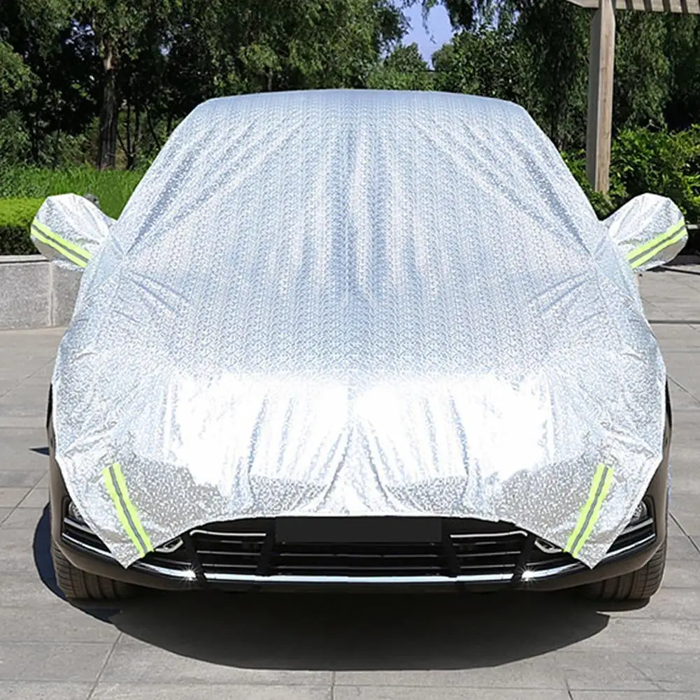 Autozubehör Sonnenschirm Halbe Abdeckung Auto Mantel Sonnencreme Regen – Bild 3