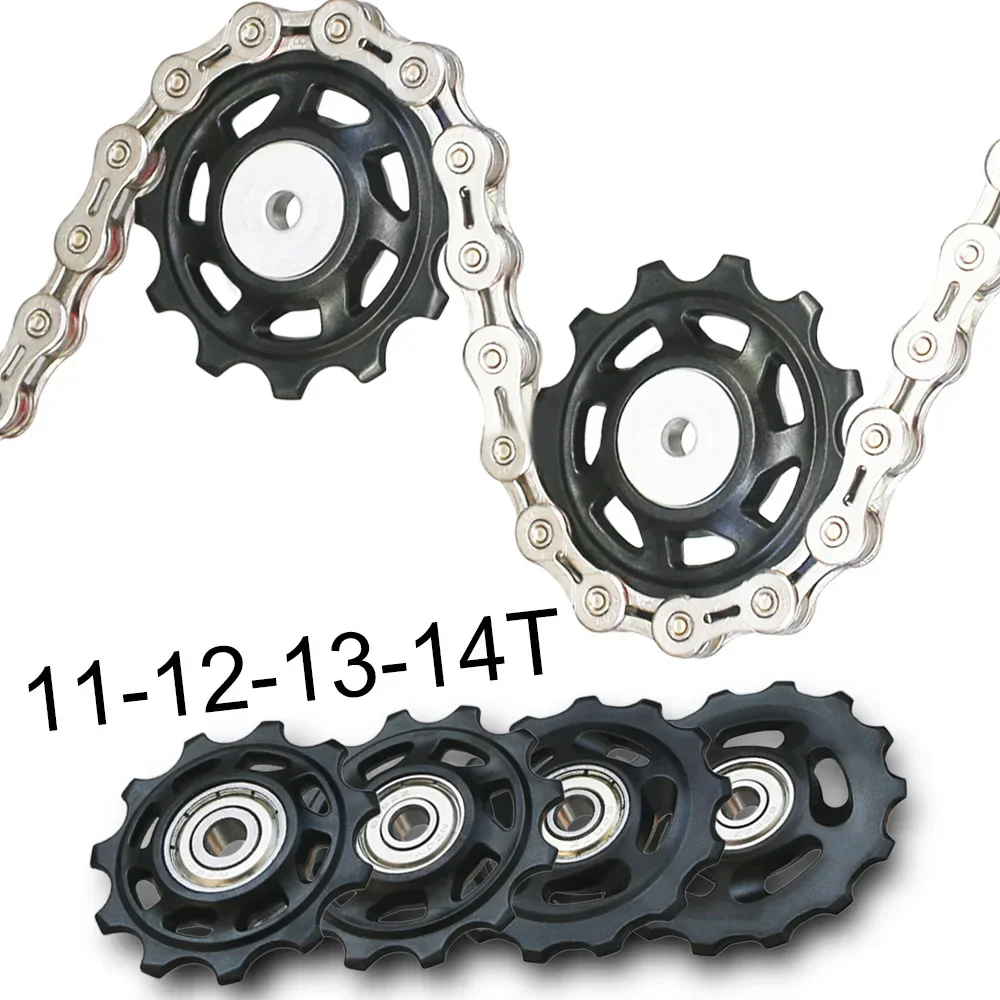 11T 12T 13T 14T Lager MTB Fahrrad Hinten Guide Rad Rennrad Jockey – Bild 3