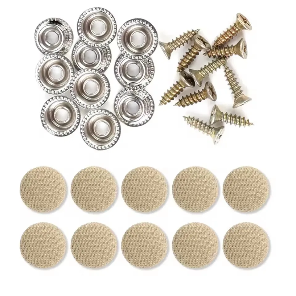 Auto Dachhimmel Reparatur Befestigungen Snap Nieten Universal Auto Dach Retainer Pin Metall Stoff Schnalle