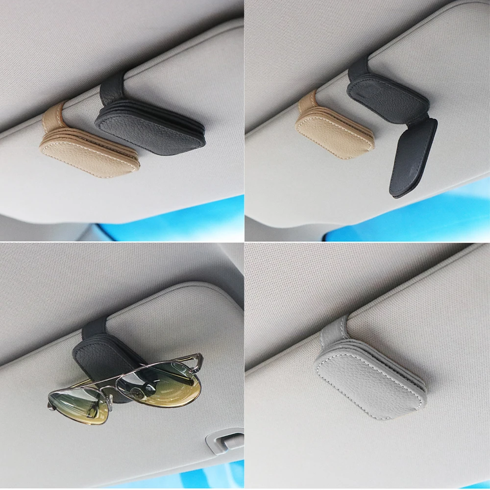Universal Auto Sonnenbrille Clip Karte Ticket Halter Stehen Verschluss – Bild 3