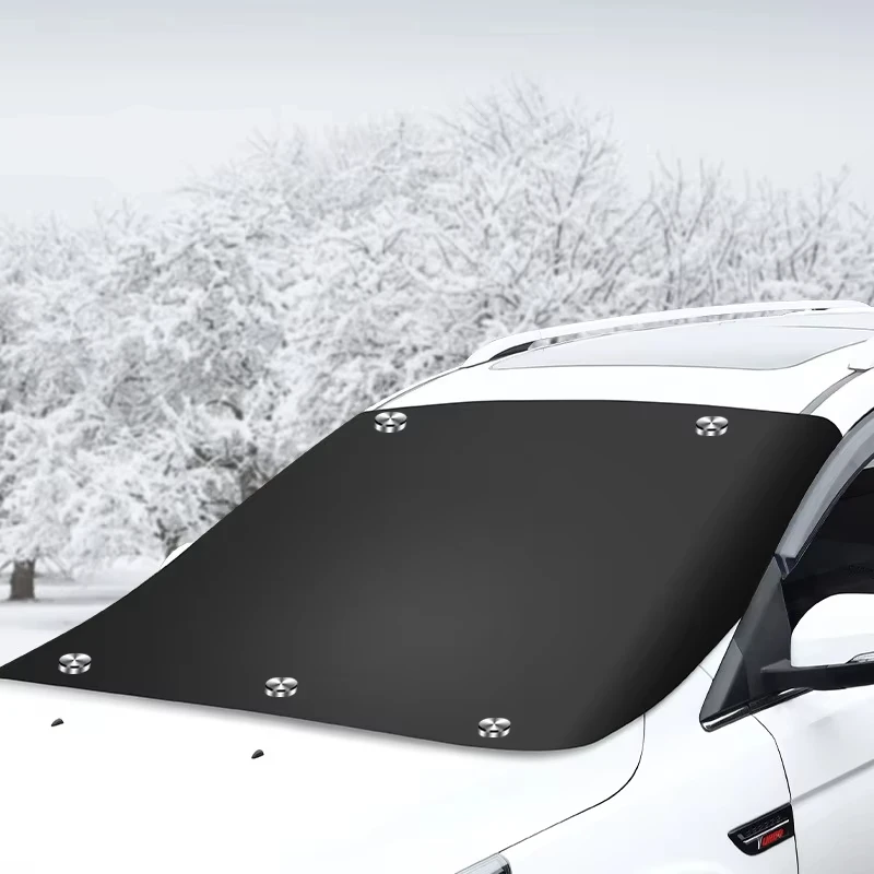 Auto Schnee Schild Frontscheibe Abdeckung Windschutzscheibe Winter – Bild 3