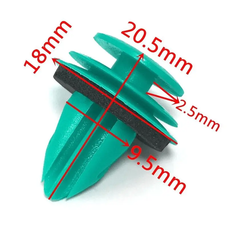 SEAMETAL 100Pcs Auto Fastener Clips Universal Tür Trim Panel Clip – Bild 2