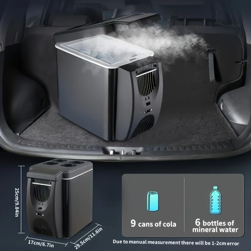 Tragbare 12V Auto Kühlschrank Gefrierschrank Heizung Icebox Reise – Bild 2