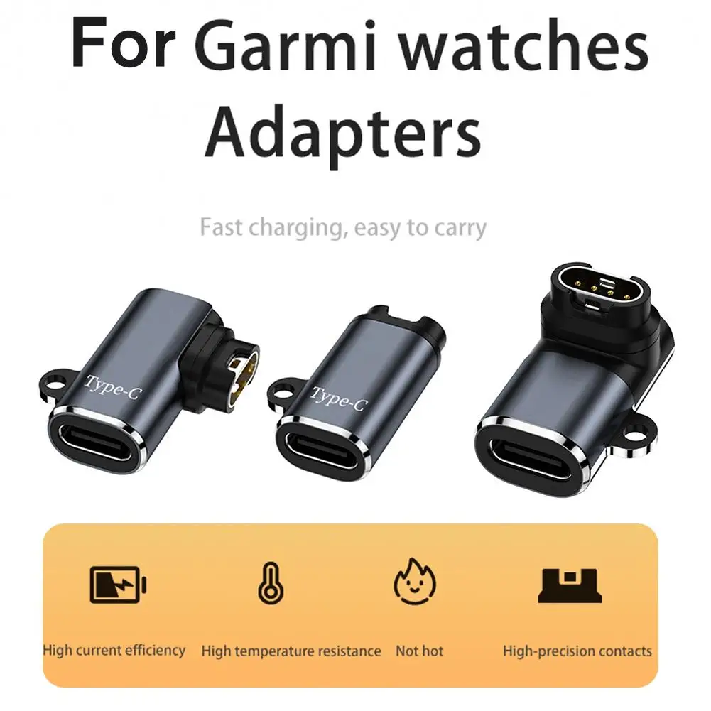 Typ C Ladegerät Adapter für Garmin Fenix 7 7X 5S 6 6X 6S PRO Smart – Bild 3