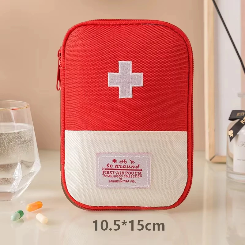 Reise-Medizintasche Pillenaufbewahrungstasche Outdoor Essentials Notfall-Überlebenstasche Mini-Erste-Hilfe-Set