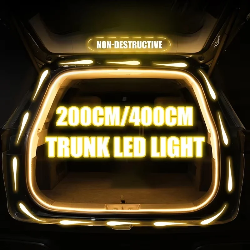 Auto Hochleistungs-Kofferraumbeleuchtung Ambiente-Licht Innenausstattung LED Kabellos Automatische Sensorik