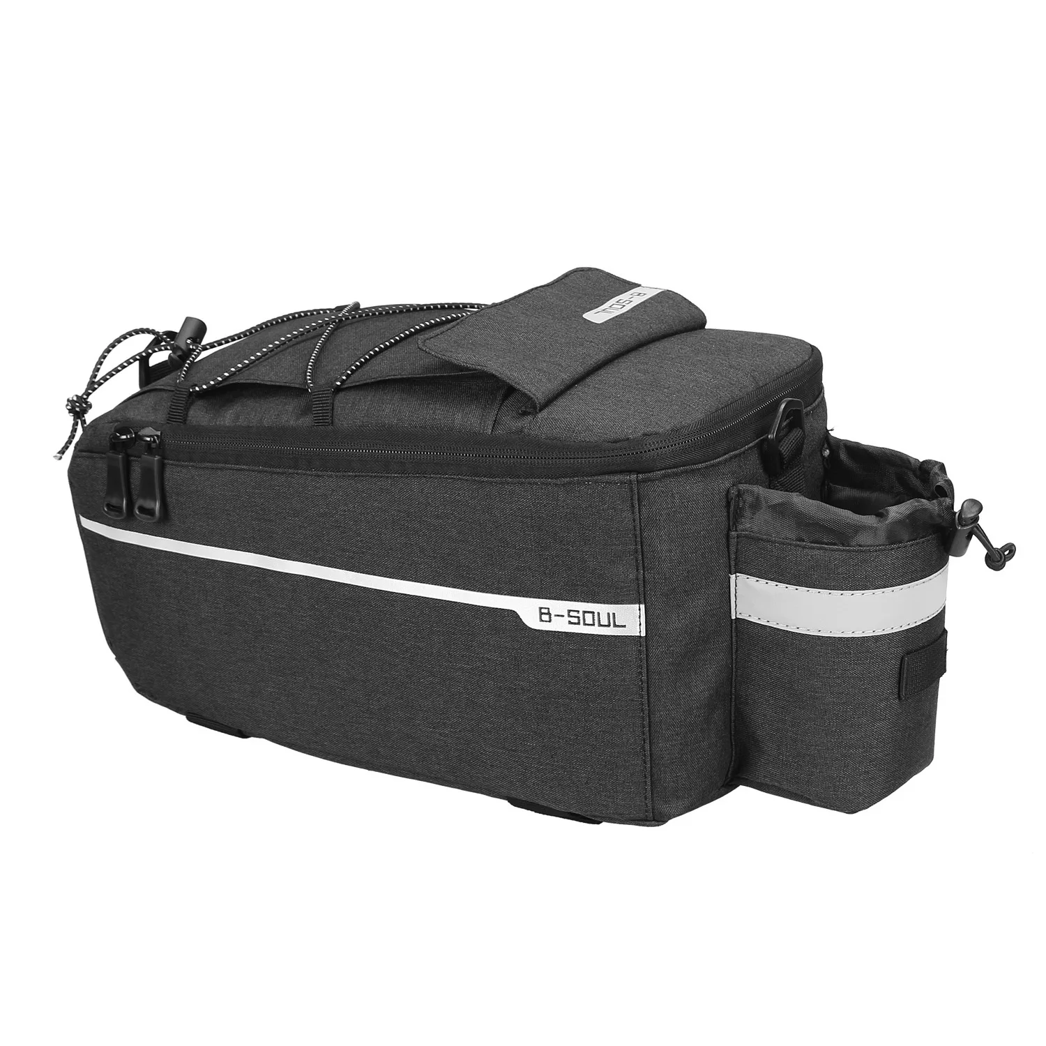Elektrisch klappbare Gepäckträgertasche für Bodenräder, Kameltaschenzubehör und Rücksitztasche für Fahrgeräte