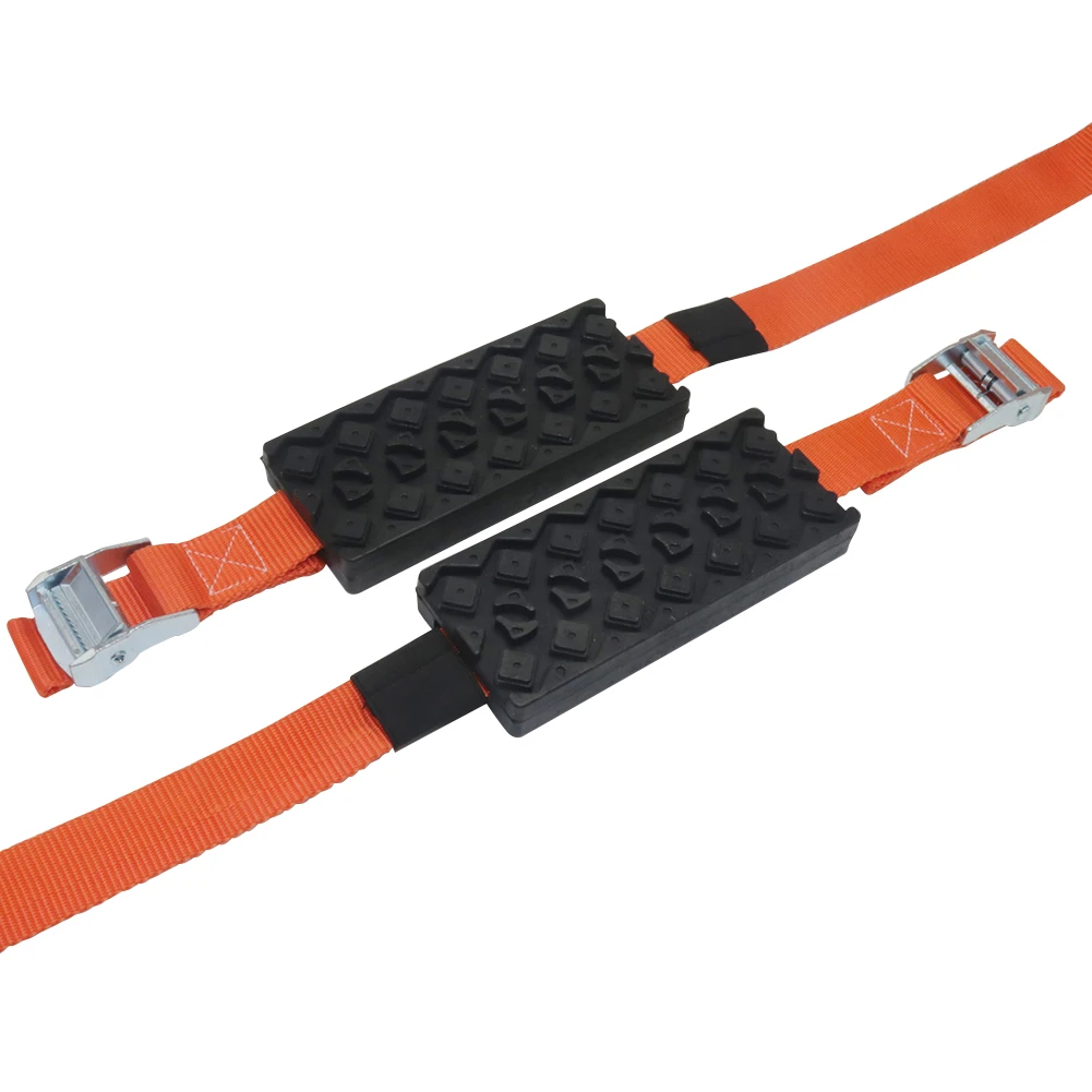 175x73mm Langlebige PU-Antirutsch-Reifentraktionsblöcke mit Tasche – Bild 5