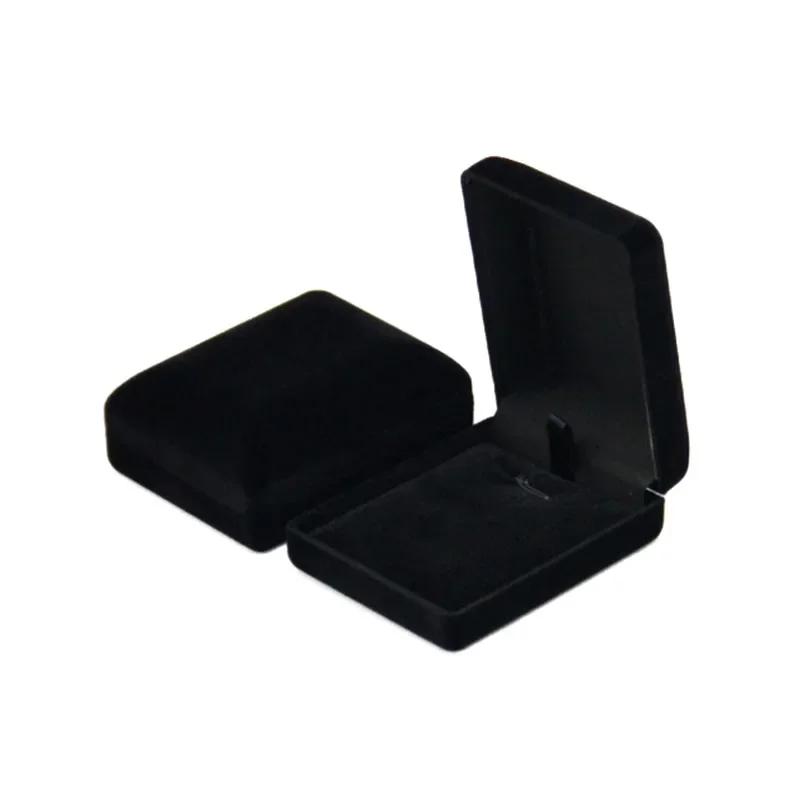 Samt Halskette Box Anhänger Box Schmuck Organizer Geschenk Verpackung Box Schmuck Lagerung Container