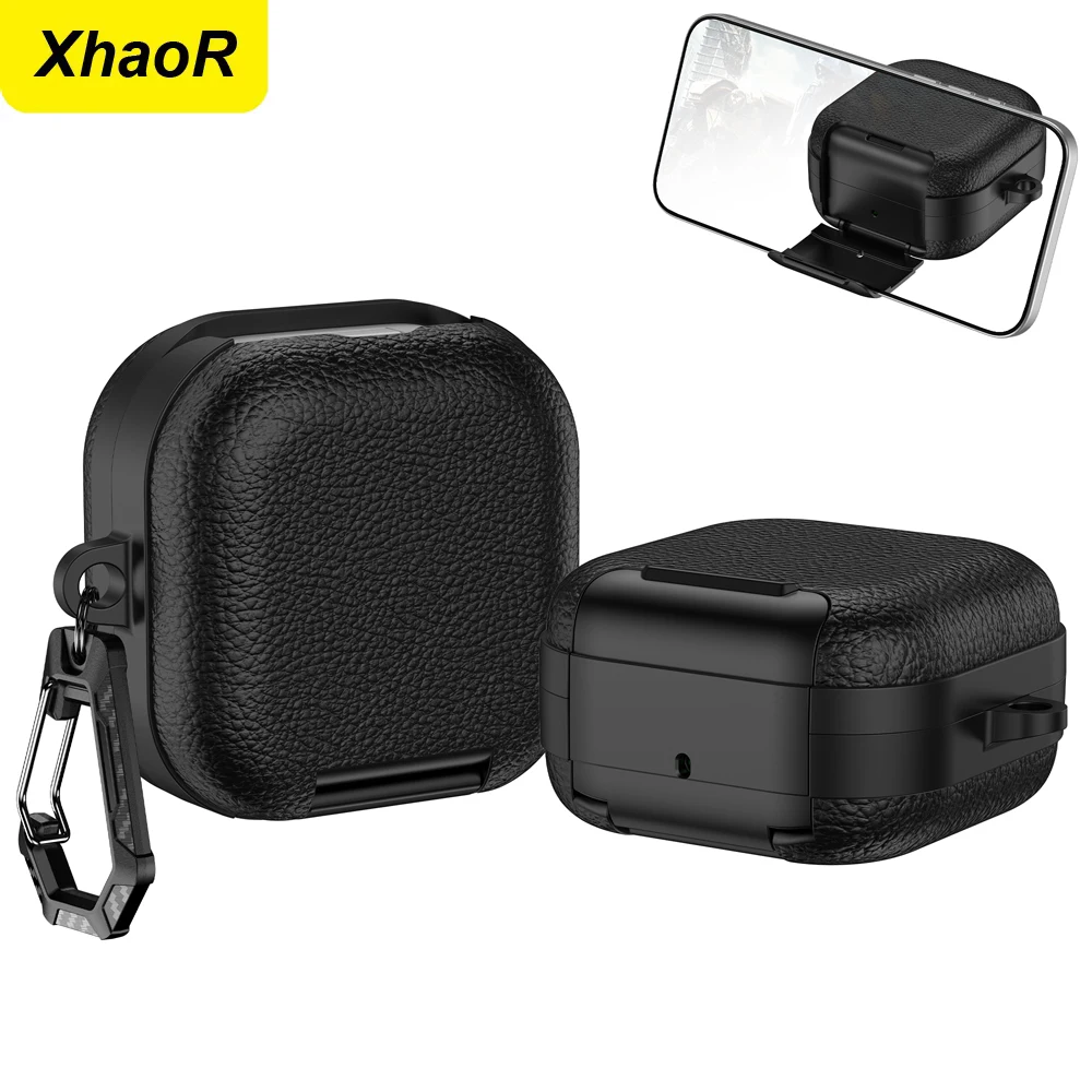 Sicherheitsverschluss-Kopfhörerhülle für Samsung Galaxy Buds 4/Buds4 Pro, weicher TPU-Schutz, stoßfest