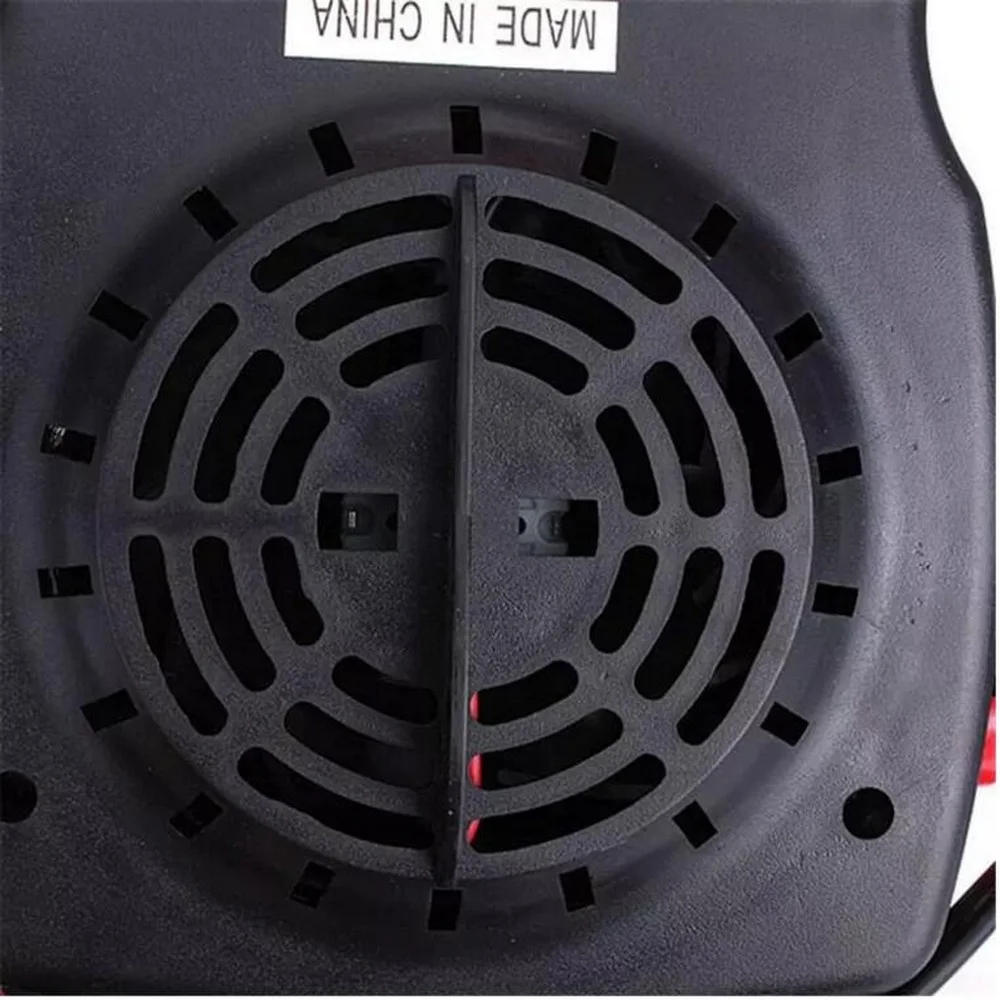Autoheizung, tragbare Heizung, Lüfter, Schwarz und Rot, 12 V, 150 W – Bild 4