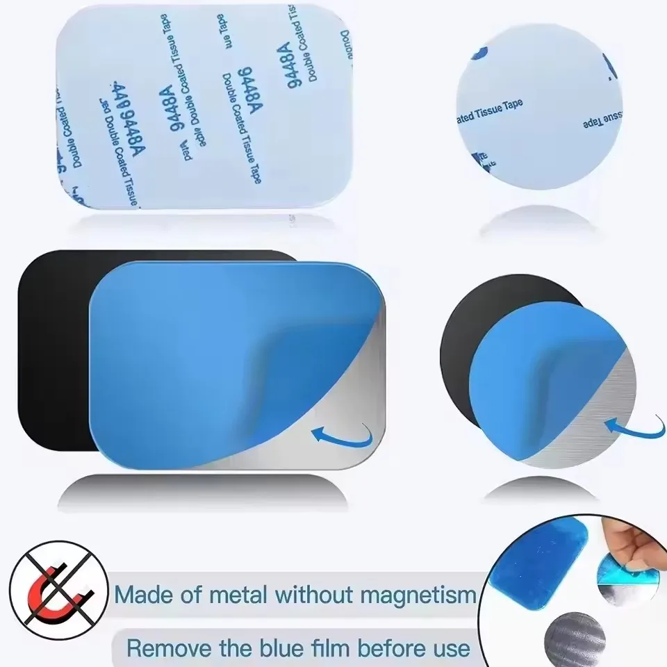 Magnetische Metall Platte Disk Auto Telefon Halter Aufkleber – Bild 4