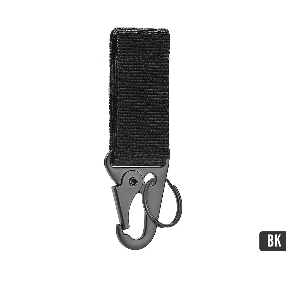 Karabiner Hochfester Nylon-Schlüsselhaken MOLLE Gurtband Schnalle Hängesystem Gürtelschnalle Hängendes