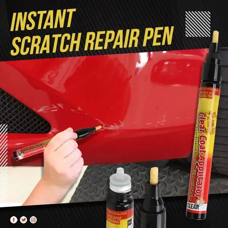 Autolack Stift Kratzer Reparatur Karosserie Tür Farbe Klarlack Auto – Bild 2
