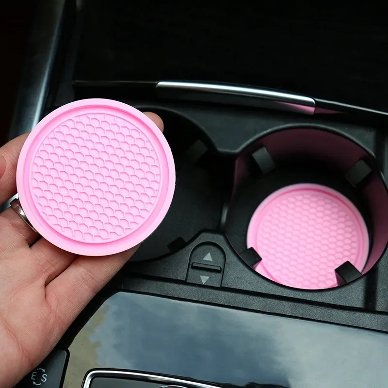 Auto Bling Strass Tasse Halter Trinken Pad Innen Dekoration (2 Stück) – Bild 5