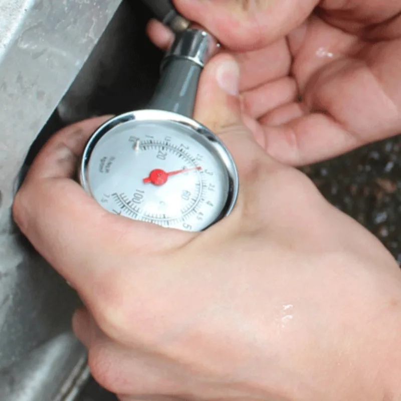 Auto Reifen Manometer Für Auto Auto Motorrad Lkw Fahrrad Dial Meter – Bild 3