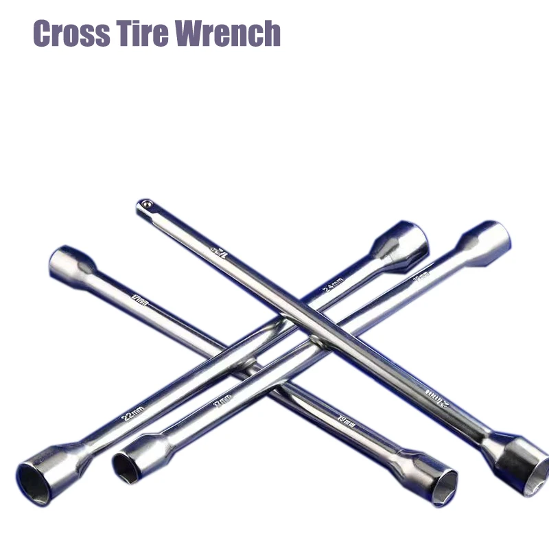 Kreuzschlüssel Auto Rad Reparatur Werkzeug 17mm/19mm/21mm/23mm – Bild 6