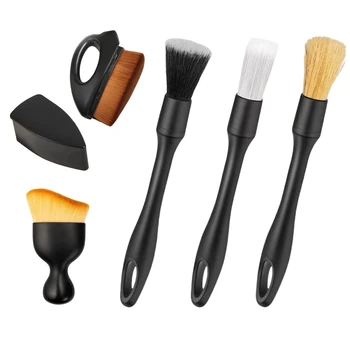 Auto Detaillierung Pinsel Set Klimaanlage Vent Sauber Fugen Sweep Staub Duster Auto Innen mit Pinsel auto
