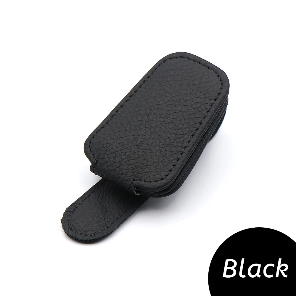 Universal Auto Sonnenbrille Clip Karte Ticket Halter Stehen Verschluss Stift Fall Brillen Sonnenblende Auto