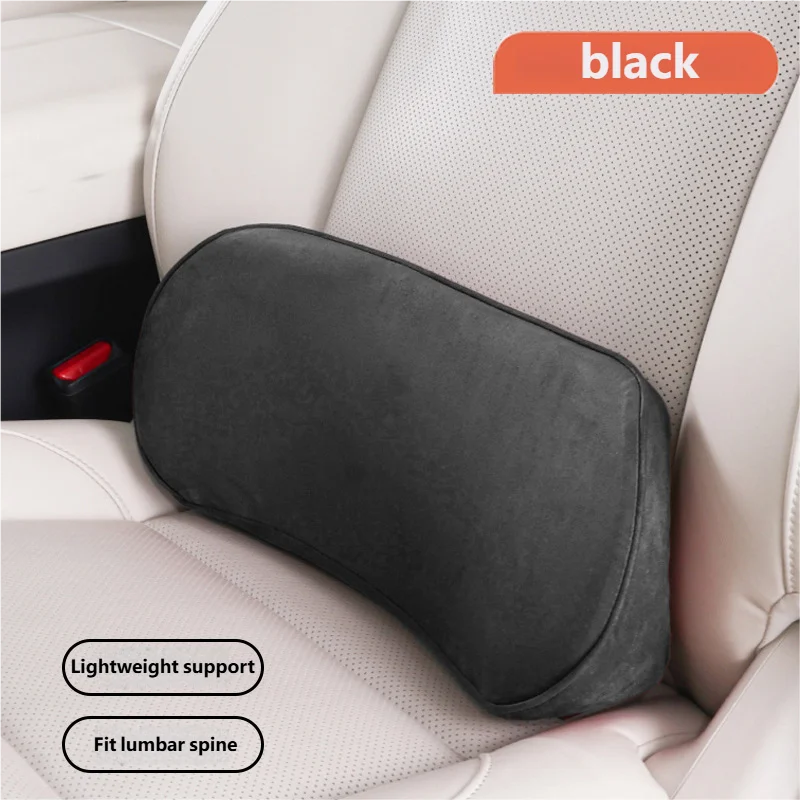 Auto Memory Foam Lordosenstütze Kissen Taille Kissen Rückenlehne Sitz Fahrer Reise Zurück Unterstützung Auto