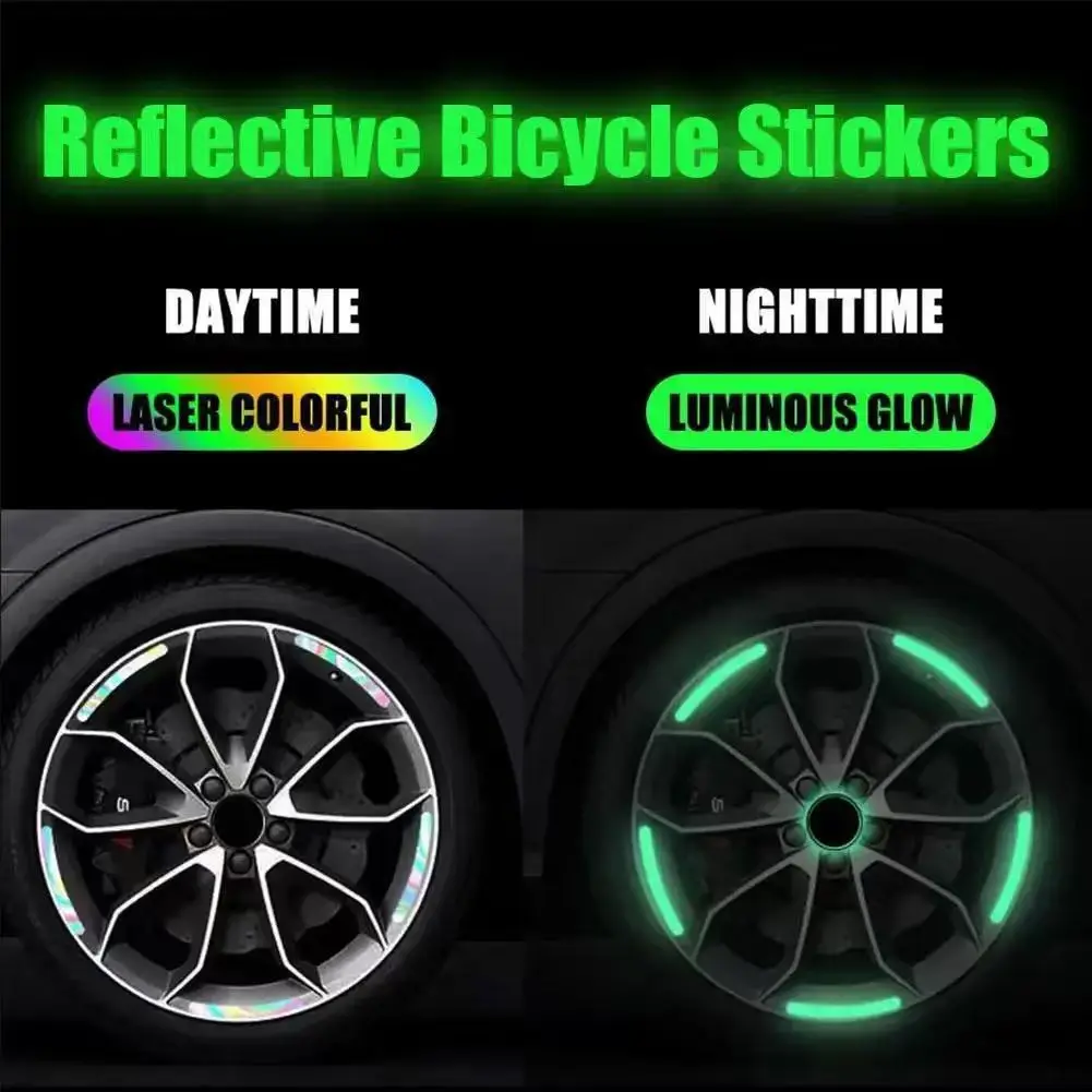 Reflektierende Auto-Rad-Aufkleber, Nacht-fluoreszierende – Bild 4