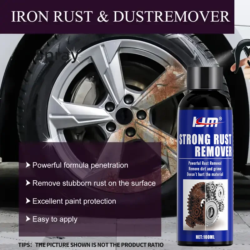 Rostentferner-Spray, löst Reifenrost, schützt Radfelgen – Bild 2