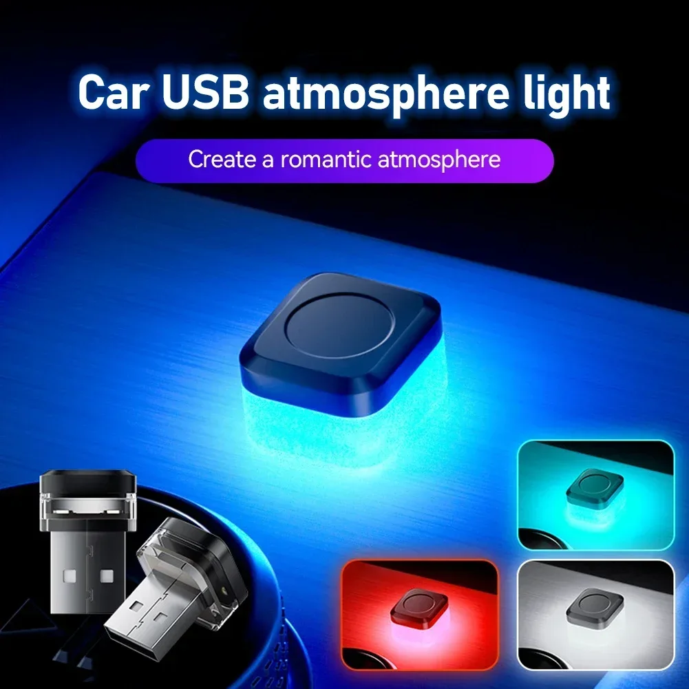 Mini USB Auto LED Licht Auto LED Innen Beleuchtung DC 5V USB LED – Bild 3