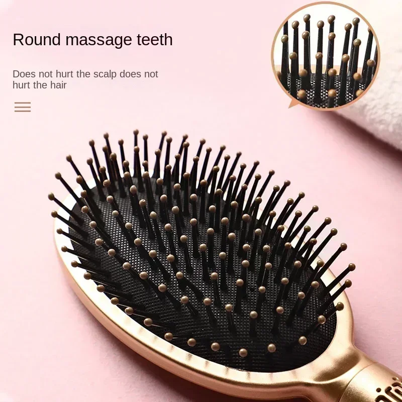 Professionelle Salon-Haarbürste, gerade, glatte Paddel-Haarbürste – Bild 5