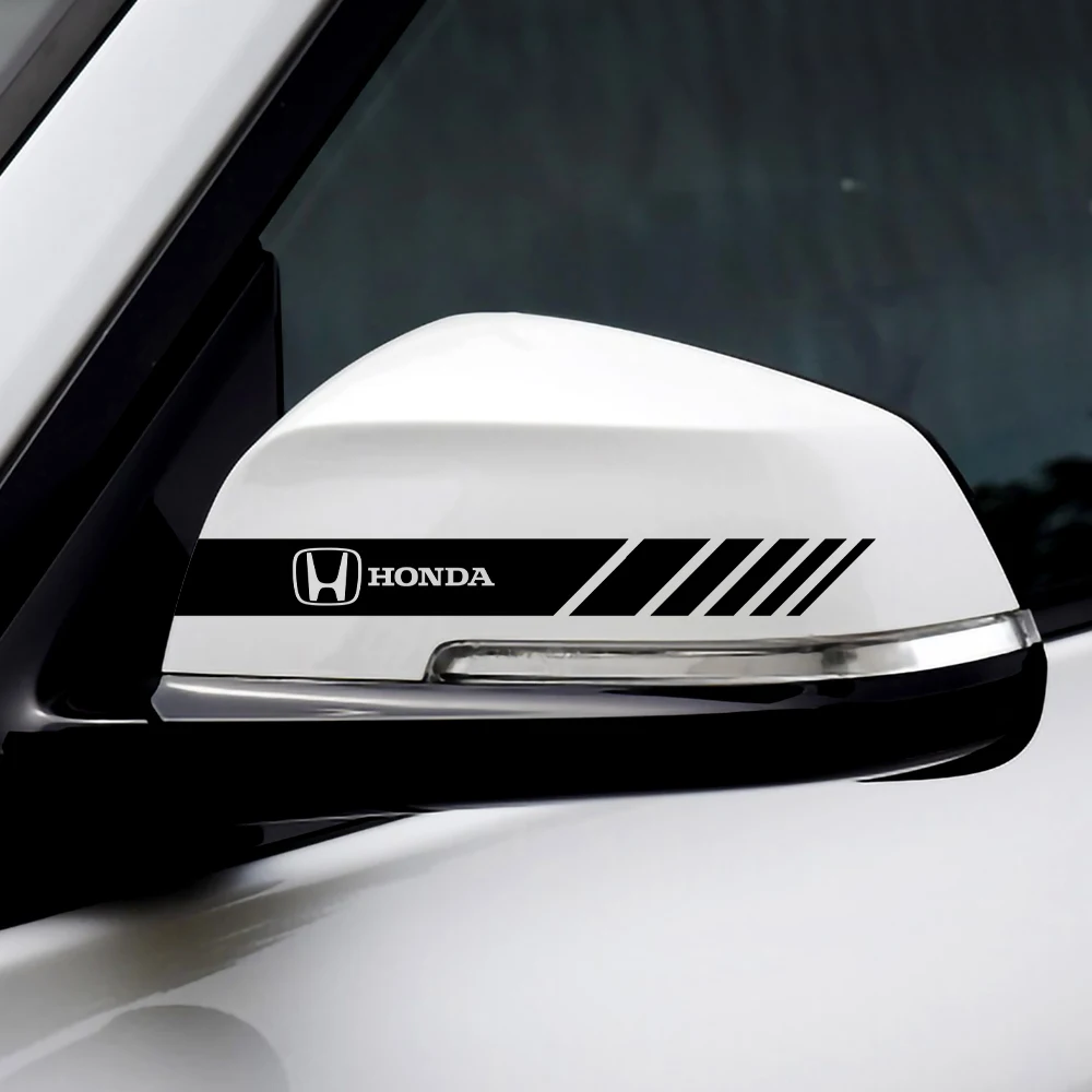 Auto Styling Rückspiegel Anti-Reiben Schutz Dekor Aufkleber Für Honda Mugen Accord Civic Vezel Jazz City HRV