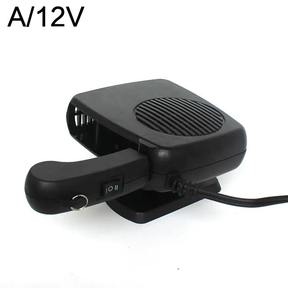 Tragbare Auto Heizung Fan 12V 24V Defroster Demister Für Windschutzscheibe Fenster Warme Luft Heizung Kühler