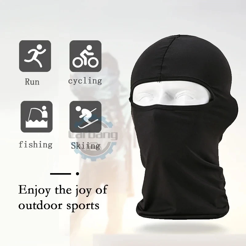 Taktische Sturmhaube Gesichtsmaske Sommer Kühlung Halsmanschette Wanderschals Männer Motorrad Fahrradhelm