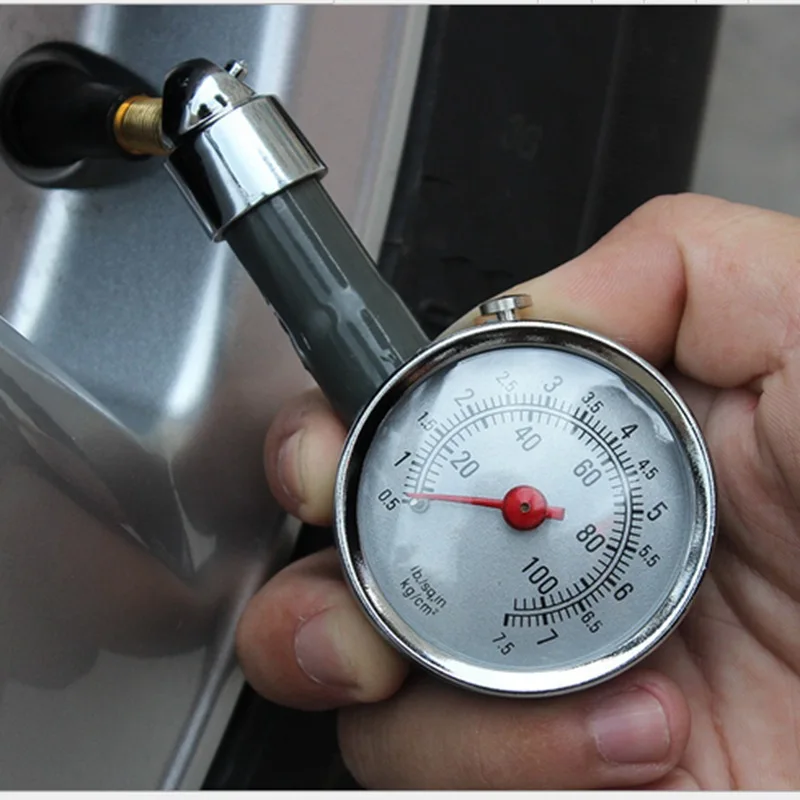 Auto Reifen Manometer Für Auto Auto Motorrad Lkw Fahrrad Dial Meter – Bild 4